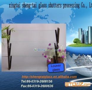 百葉窗制造新選擇 磨砂玻璃百葉窗與專業玻璃支架供應